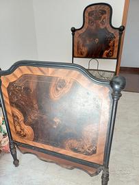 2 LETTI ANTICHI IN FERRO BATTUTO