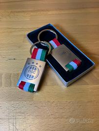 Portachiavi FIGC con tricolore italiano