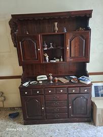 Credenza dritta con alzata