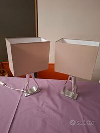 Coppia lampade da tavolo Ikea, modello Klabb