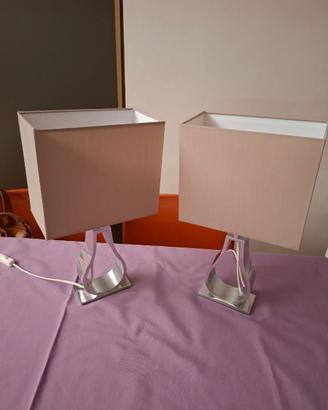 Coppia lampade da tavolo Ikea, modello Klabb
