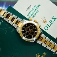 Rolex Daytona Ref. 116523 Full Set Black Dial Slim