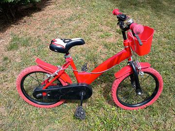 DINO BIKE 16” BAMBINO COLORE ROSSO