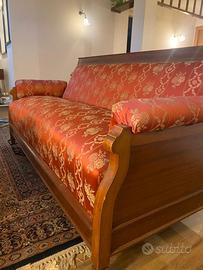 divano stile Liberty dell'800