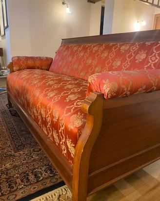 divano stile Liberty dell'800