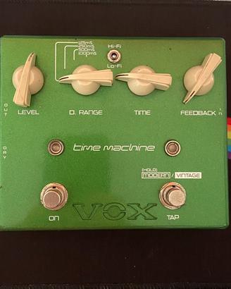 Vox time machine delay joe satriani