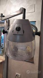 Casco a muro per parrucchieri