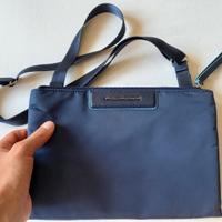 Pochette Piquadro Celion blu - nuova