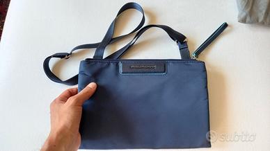 Pochette Piquadro Celion blu - nuova