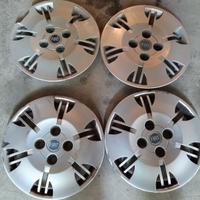 Copricerchi (4) 13" Fiat Panda 2serie logo usati
