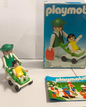 PLAYMOBIL Set 3597 - Mamma con bambina nel passegg