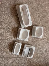 Set Arredo Bagno Vintage - Shabby