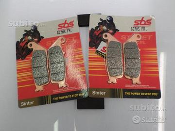 Due coppie pastiglie sbs davanti Kawasaki Z 750