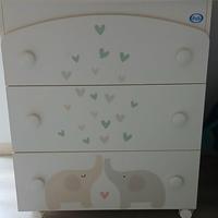 Fasciatoio 3 cassetti