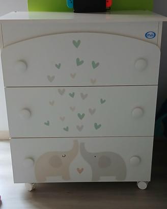 Fasciatoio 3 cassetti