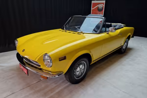 Fiat 124 Spider 1.8cc certif. ASI con C.R.S