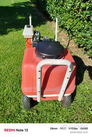 Carrello irroratore con motopompa