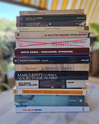 Lotto letteratura e narrativa grandi autrici donne