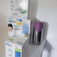 Set sterilizzatore scola e scalda biberon, thermos