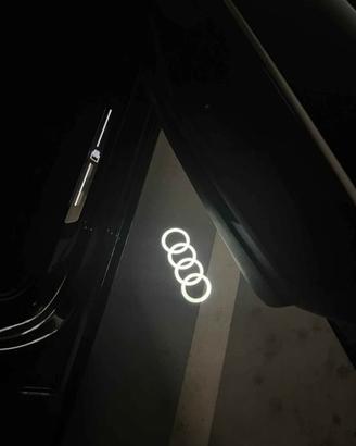 Luci Led Pozzanghera audi logo 4 anelli nuovi 