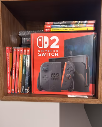 Nintendo Switch 2 più 8 giochi 1 mese