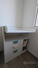 fasciatoio IKEA com cassetti
