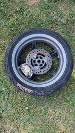 Coppia ruote complete 13" con pneumatici Michelin
