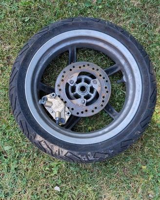 Coppia ruote complete 13" con pneumatici Michelin