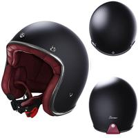 CASCO JET MOTO CAFE RACER STORMER OPACO VINTAGE