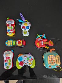 kit 7 giochi neonato