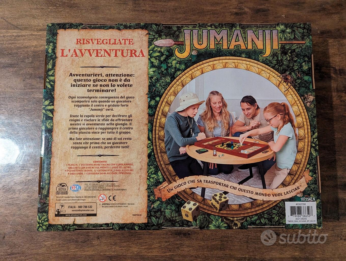 Jumanji - Spin Master Games - Editrice Giochi - Tutto per i bambini In  vendita a Savona