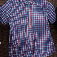 Camicia OVS a quadretti fantasia manica corta XXL