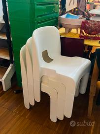 4 sedie internazionale di Joe Colombo - Kartell