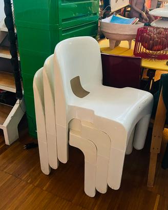 4 sedie internazionale di Joe Colombo - Kartell