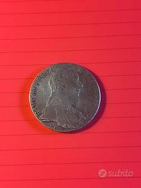 Tallero Maria Teresa d’Austria 1780 – moneta