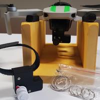 Pesca col DRONE sistema di sgancio a molla