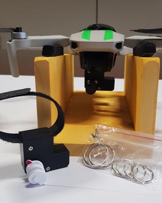 Pesca col DRONE sistema di sgancio a molla