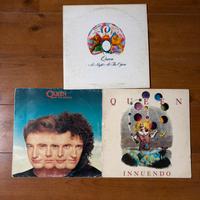 QUEEN Lotto 3 Vinili - PRIME STAMPE ITALIANE