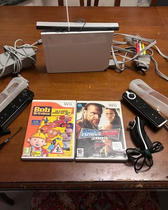 Nintendo wii completa+wii remote+giochi e accesori