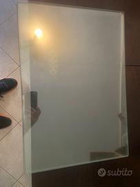 Lastra in vetro 530mm x 375 mm, spessore 2 mm