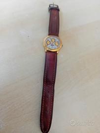 orologio polso vintage Avion con fasi lunari
