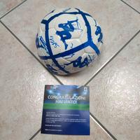Pallone Calcio Autografato Tutta Squadra Empoli