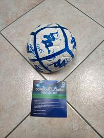 Pallone Calcio Autografato Tutta Squadra Empoli
