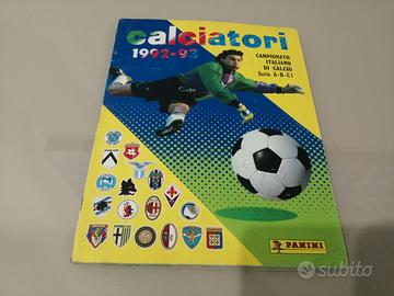Album figurine calciatori panini 1992/93 completo