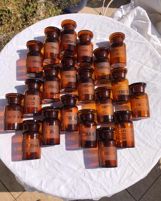 VASO DA FARMACIA ERBORISTERIA PER DROGHE