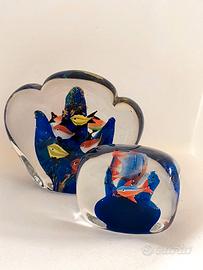 acquario in vetro di murano 