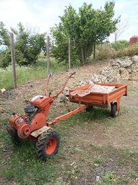 motozappa e rimorchio 