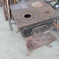 stufa di una volta vintage