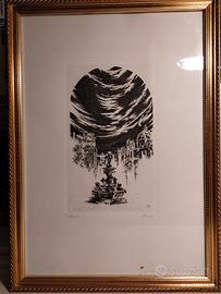 Litografia numerata di FERRARI Domenico