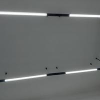Plafoniera 6 tubi led da mt1,20 modulabili